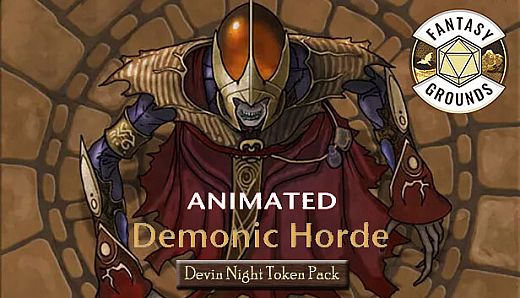 Fantasy Grounds - Devin Night Animated Token Pack 146: Demonic Horde