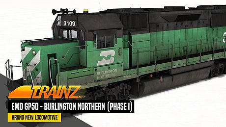 Trainz Plus DLC - EMD GP50 - Burlington Northern (Phase I) DLC