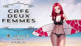 Cafe Deux Femmes Adults Only 18+ Patch