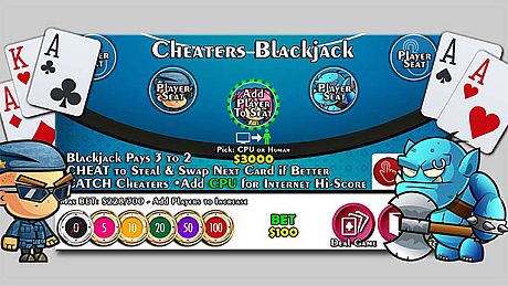 Cheaters Blackjack 21 Game
