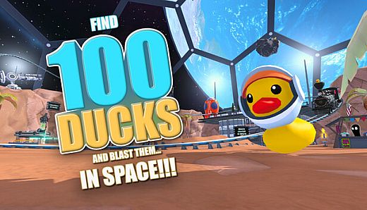 Find 100 Ducks and Blast Them...IN SPACE!!!