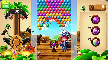 Bubble Shooter Piratey Game