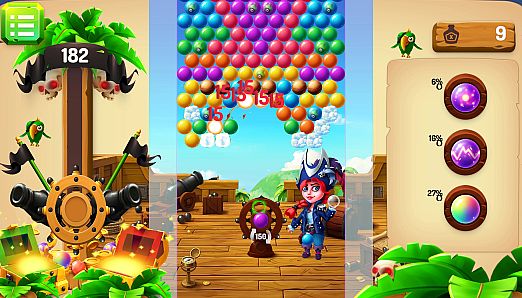 Bubble Shooter Piratey