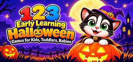 123 Early Learning Halloween Games for Kids, Toddlers, Babies Game