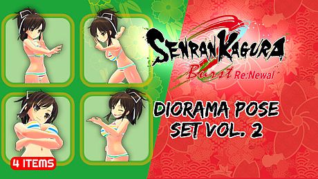SENRAN KAGURA Burst Re:Newal - Diorama Pose Set Vol. 2 DLC