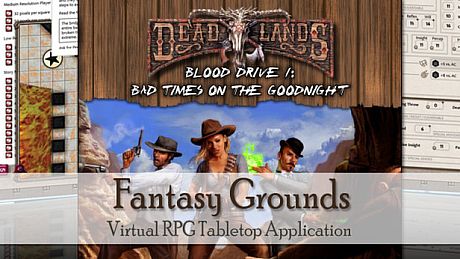 Fantasy Grounds - Deadlands Reloaded: Blood Drive 1 DLC