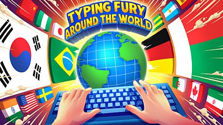 Typing Fury: Around the World Game