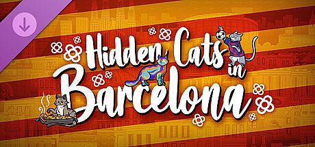Hidden Cats in Barcelona - Coloring Book and Poster DLC