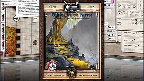 Fantasy Grounds - 5E: Shattered Heart Adventure Path (5E): Crucible of Faith DLC