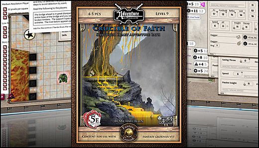 Fantasy Grounds - 5E: Shattered Heart Adventure Path (5E): Crucible of Faith