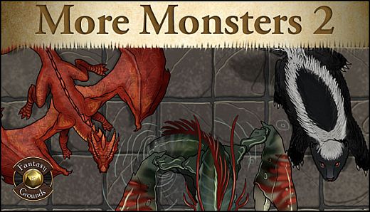 Fantasy Grounds - Top-Down Tokens - More Monsters 2