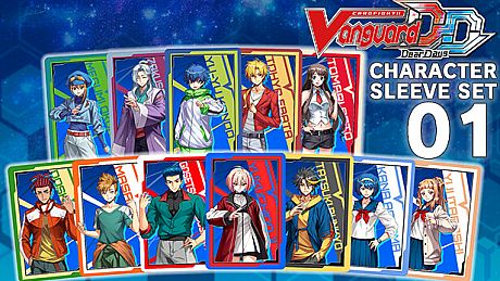 Cardfight!! Vanguard DD: Character Sleeve Set 01 DLC