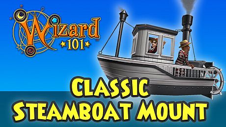 Wizard101 - Classic Steamboat Mount DLC