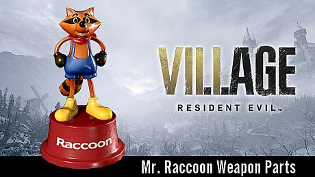 Resident Evil Village - Mr. Raccoon Weapon Charm DLC
