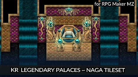 RPG Maker MZ - KR Legendary Palaces - Naga Tileset DLC