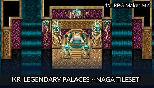 RPG Maker MZ - KR Legendary Palaces - Naga Tileset