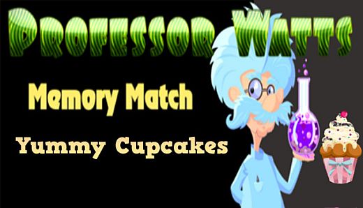 Professor Watts Memory Match: Yummy Cupcakes