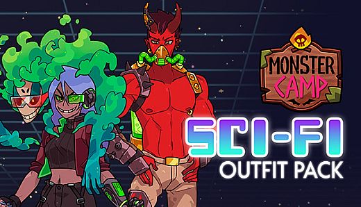 Monster Camp Outfit Pack - Sci-Fi