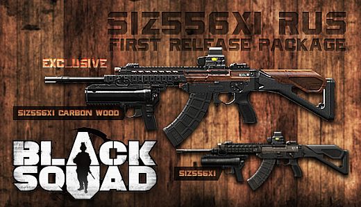Black Squad - SIZ556XI RUS FIRST RELEASE PACKAGE