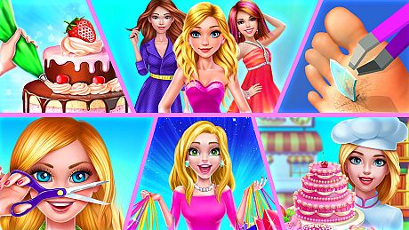 6 Beauty Simulator Games Collection Game