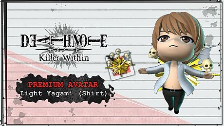 DEATH NOTE Killer Within - Premium Avatar: Light Yagami (Shirt) DLC