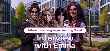 Interactive Language-Learning Novel: Interview with Emma Game