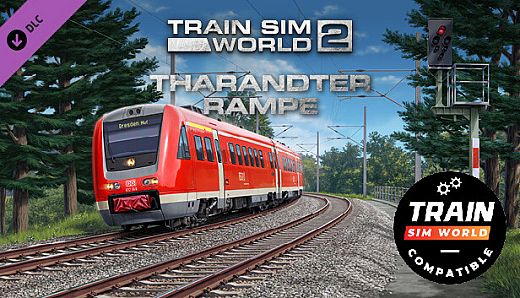 Train Sim World: Tharandter Rampe: Dresden - Chemnitz Route Add-On - TSW2 & TSW3 compatible