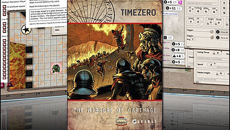 Fantasy Grounds - TIMEZERO: The Mirrors of Carthage (Savage Worlds) DLC