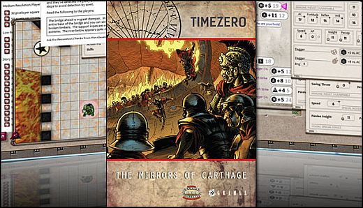 Fantasy Grounds - TIMEZERO: The Mirrors of Carthage (Savage Worlds)