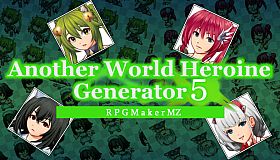 RPG Maker MZ - Another World Heroine Generator 5 for MZ