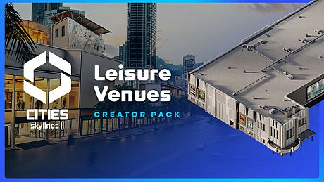 Cities: Skylines II - Creator Pack: Leisure Venues DLC