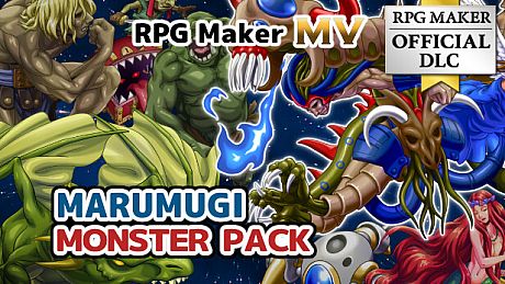 RPG Maker MV - MARUMUGI Monster Pack DLC