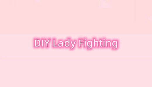 DIY Lady Fighting