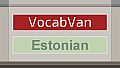 VocabVan - Estonian