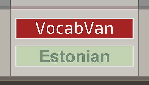 VocabVan - Estonian