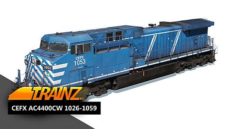 Trainz Plus DLC - CEFX AC4400CW #1026-1059 DLC