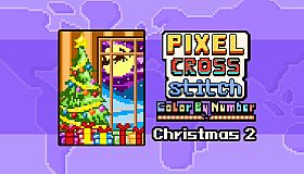 Pixel Cross Stitch - Christmas Pack 2