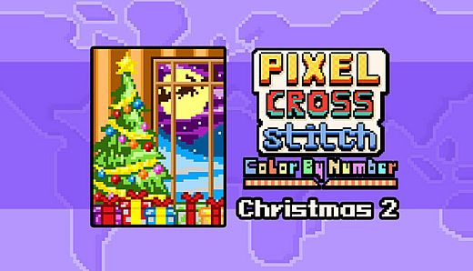 Pixel Cross Stitch - Christmas Pack 2