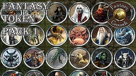 Fantasy Grounds - Fantasy Token Pack 1 DLC