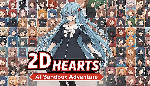 Buy 二维的心 2D Hearts: AI Sandbox Adventure