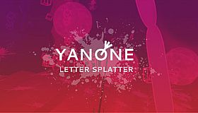 Yanone: Letter Splatter
