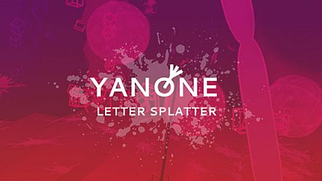 Yanone: Letter Splatter Game