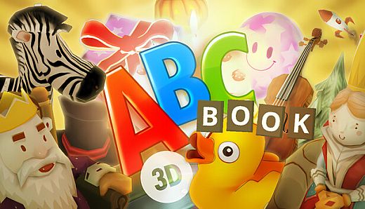 ABC Book 3D: Learn English