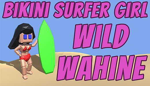 Bikini Surfer Girl - Wild Wahine