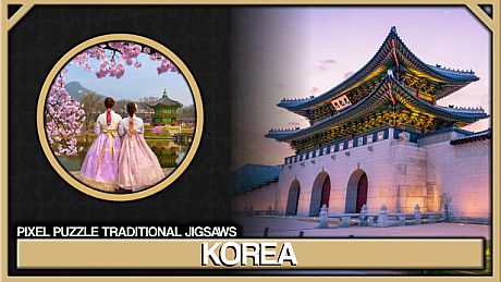 Pixel Puzzles Traditional Jigsaws Pack: Korea DLC