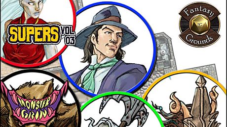 Fantasy Grounds - Supers, Volume 3 (Token Pack) DLC