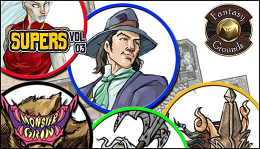 Fantasy Grounds - Supers, Volume 3 (Token Pack)