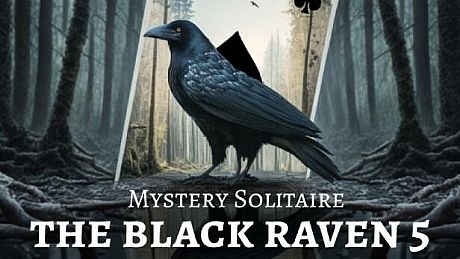 Mystery Solitaire. The Black Raven 5 Game