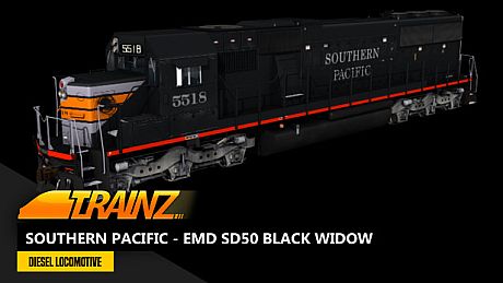 Trainz Plus DLC - Southern Pacific - EMD SD50 Black Widow DLC