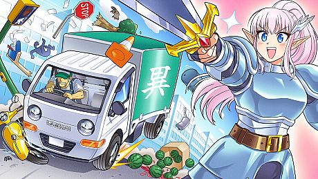 Truck-kun is Supporting Me from Another World?! Game